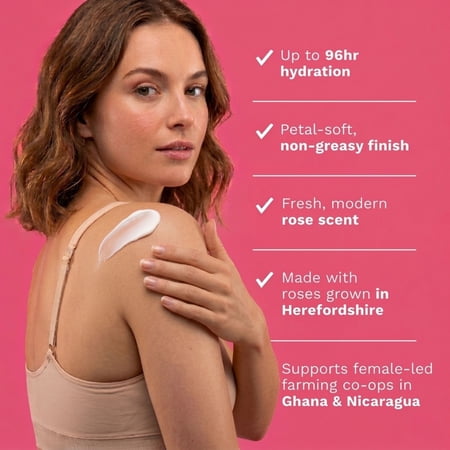 並行輸入品 ザ・ボディショップ THE BODY SHOP ボディバター ブリティッシュローズ 200ml 【あすつく】