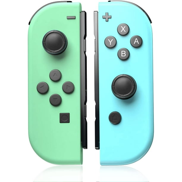 Bonadget Joypad for Nintendo Switch Controller, for Switch Joy Left and Right Controllers Support Dual Vibration/Motion Control/Wake-up Function, for Switch Joycon Pair (Avocado Green/Light Blue) - Walmart.com