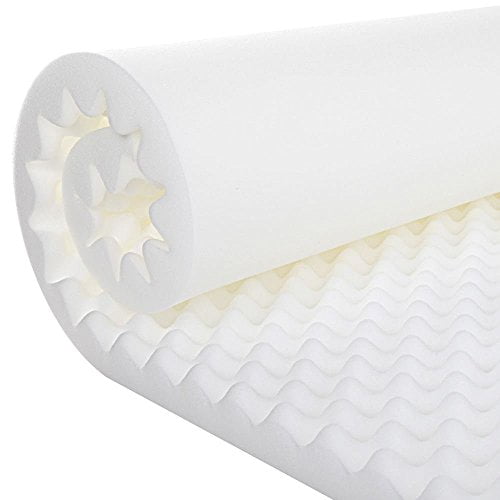 Gilbin College Dorm TwinExtra Long Egg Crate Foam (Hi Density)
