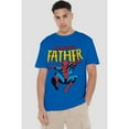 thumbnail image 2 of Spider-Man T-Shirt Homme Papa Incroyable Fête des Pères, 2 of 4