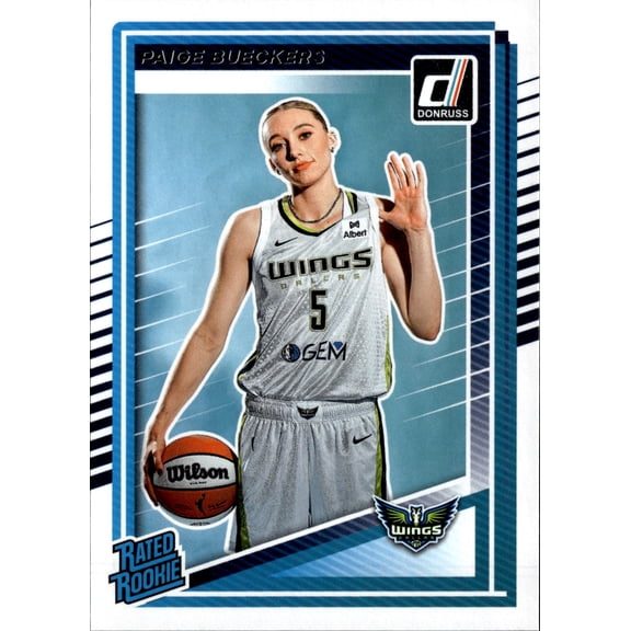 2025 WNBA Donruss Paige Bueckers Rated Rookie Card