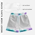 thumbnail image 3 of FORMRS Boys Swim Trunks Quick Dry Mesh Liner Boardshorts Sizes XS-XL, Green Drawing, 3 of 7