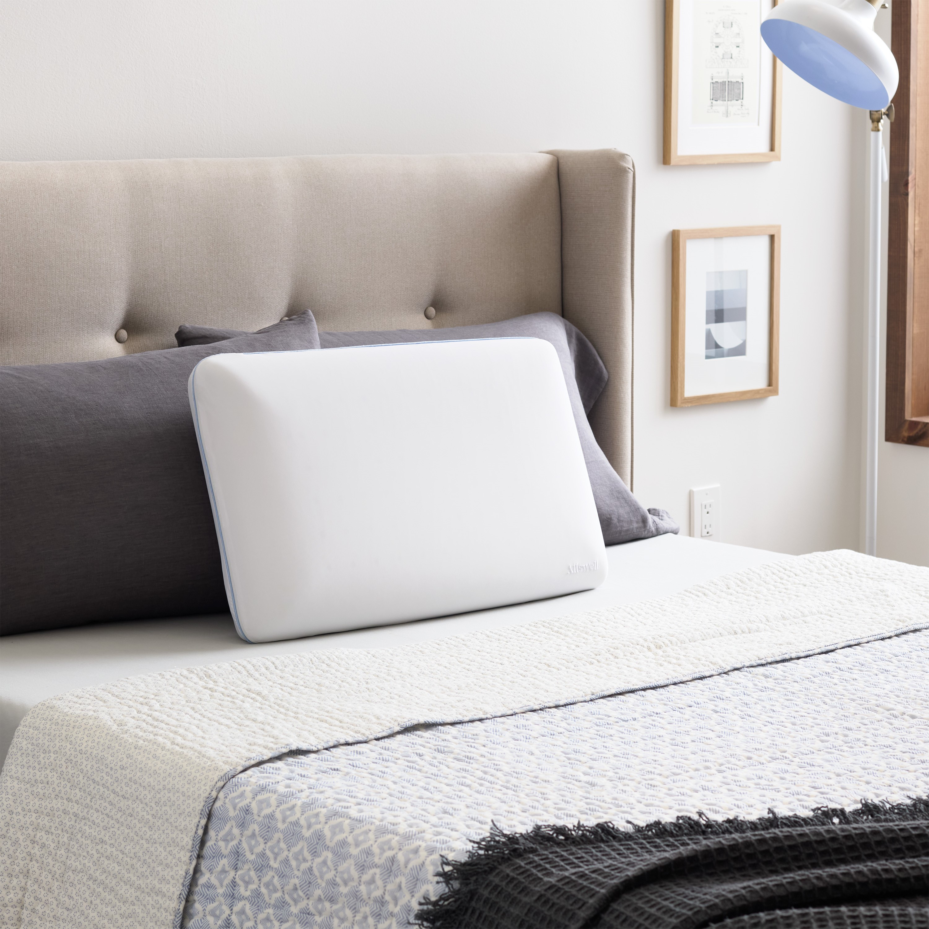 Allswell GlacierRest Gel Memory Foam Pillow, Standard photo 5