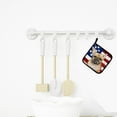 thumbnail image 3 of French Bulldog Patriotic Pair of Pot Holders, 3 of 3