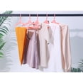 thumbnail image 6 of Unique Bargains Extra Large Plastic Adjustable Shoulder Clothes Hangers 10 Pcs Pink, 6 of 6