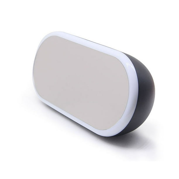 BT2280 Reloj despertador digital Altavoces inalámbricos Bluetooth con pantalla LED de gran número Al Abanopi Negro