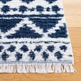 thumbnail image 3 of SAFAVIEH Augustine Kalina Geometric Runner Rug, Navy/Ivory, 2' x 9', 3 of 11