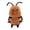 B, variant on 7.8in Soft Cockroach Plush Toy, Kawaii Insect Stuffed Animal, Unique Bug Hugging Pillow, Cuddly Animal Plushie for Home Decor, Desktop Ornament Gift B