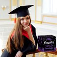 thumbnail image 6 of Honeeladyy Graduation Card Box Holder, 2025 Congrats Grad Foldable Cardboard Decorations Box for Graduation Party Favors Decor Party Supplies, 8.9x8.9x8.9in (Purple), 6 of 6