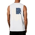 thumbnail image 4 of American Flag Tank Tops for Men 4th of July Shirts USA Muscle Sleeveless Shirt Patriotic Tank Tops, 4 of 4