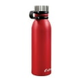 thumbnail image 3 of Outdoors Professional 20-Oz. Stainless Steel Double-Walled Vacuum-Insulated Travel Bottle with Leakproof Screw Cap (Red), OUTD0247, 3 of 3