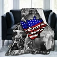 thumbnail image 6 of Cody Rhodes Blanket, Super Soft Throw Blanket, Cozy Flannel Blankets For Boys Girls, Warm Blankets For Couch Sofa Bed, 50"X40", 6 of 9
