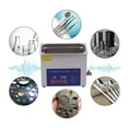 thumbnail image 3 of Degassing Ultrasonic Cleaner 6L Digital Display Ultrasonic Cleaning Machine 2 Frequency Timing Heating for Cleaning High Accuracy Objects, 3 of 7