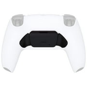eXtremerate Rise Remap Kit Solid Black Replacement Redesigned K1 K2 Back Button Housing Shell for PS5 Controller BDM-010/020/030/040