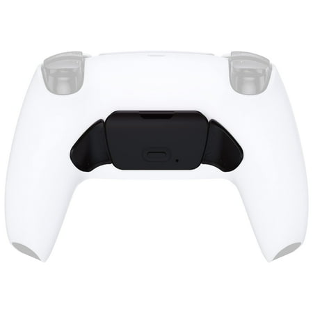 eXtremerate Rise Remap Kit Solid Black Replacement Redesigned K1 K2 Back Button Housing Shell for PS5 Controller BDM-010/020/030/040