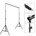 thumbnail image 2 of UBesGoo New 10Ft Adjustable Background Stand Kit For Photography with 3 color Backdrop, 2 of 7