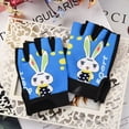 thumbnail image 1 of Guantes antideslizantes de medio dedo para niños, guantes para ciclismo, deportes, patineta, patinaje sobre ruedas, béisbol, guantes pintados para niños, 1 of 2