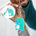 thumbnail image 4 of Milisten Silicone Key Chain Pendant Creative Dinosaur Shape Key Chain Hanging Ornament, 4 of 6