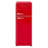 Frigidaire 7.5 Cu. Ft. Retro Top Freezer Refrigerator, Red, EFR753 ...