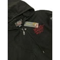 thumbnail image 4 of Ed Hardy by Christian Audigier Love Kills Slowly Full Zip Hoodie Sweater (Medium, Black), 4 of 4