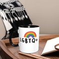 thumbnail image 4 of Pride Day Lgbt Gay Peace Love Coffee Mug Funny Novelty Ceramic Tea Cup Microwave Safe 11oz Office And Home Ideal Cup For Men Women, 4 of 8