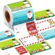 thumbnail image 1 of Kraft Paper Stickers, 5cm Round Kraft Paper Self-Adhesive Labels, Used as Decorative Stickers for DIY Baking Favors and Wedding Favors (Square), 1 of 5