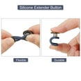 thumbnail image 4 of Unique Bargains Button Extenders, 12pack - Silicone Pants Waist Extension(Dark Copper,1.38'), 4 of 7