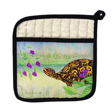 

Betsy Drake PT038 Turtle & Berries Pot Holder