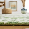 thumbnail image 6 of SAFAVIEH Blossom Cletus Geometric Wool Area Rug, Green/Ivory, 6' x 9', 6 of 10