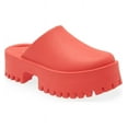 thumbnail image 3 of Jeffrey Campbell Clogge Red Fashion Slip On Chunky Platform Mule Clog Sandals (Red, 9), 3 of 7