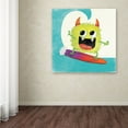 thumbnail image 3 of Trademark Fine Art 'Xtreme Monsters III' Canvas Art by Sarah Adams, 3 of 3