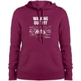 thumbnail image 3 of Walking Out My Faith Ladies Pullover Hooded Sweatshirt, 3 of 4