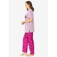 thumbnail image 3 of Dreams & Co. Plus Size Graphic Tee PJ Set, 3 of 5
