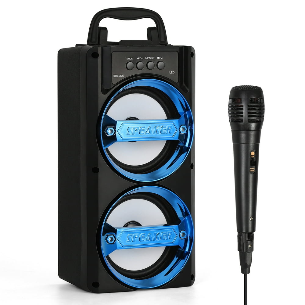 Surround Sound Bluetooth Speaker Portable Karaoke Party Speaker System