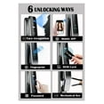 thumbnail image 6 of Full Automatic TUYA APP 3D Recognition Smart Door Lock Finrprint Password Outdoor Waterproof 6068 Intellint Door Locks ,More Secure, 6 of 7