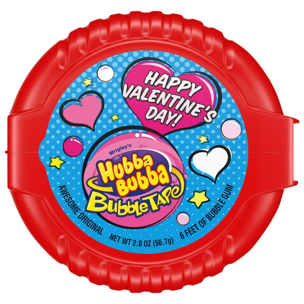 Hubba Bubba Original Bubble Tape Gum Valentines Day Candy 2 Oz Free