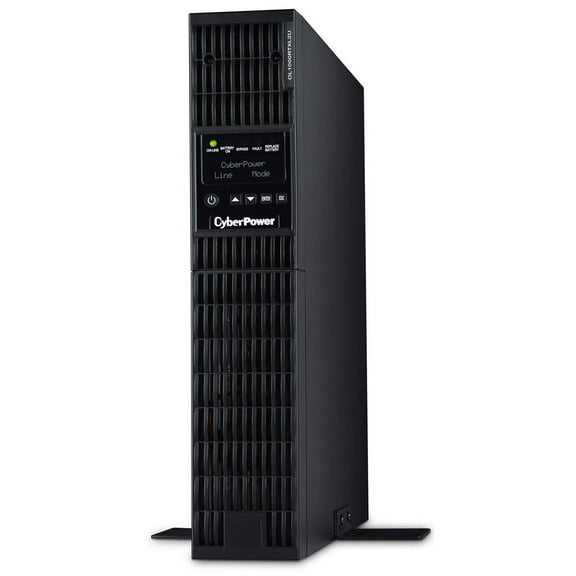CyberPower OL1000RTXL2UN 1000VA/900W Smart App Online Rack/Tower UPS, 8x NEMA 5-15R