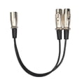thumbnail image 1 of Cable de extensión de audio CUTICAT XLR a Doble XLR 30 Cm, 1 of 8