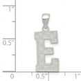thumbnail image 2 of Collier Monogramme Initiale Lettre E en Argent Sterling 925 Pendentif Charme, 2 of 6