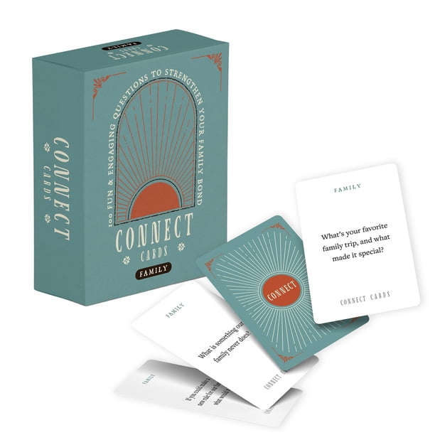 Cartas de conversación Beating 50 Percent Connect Edición Familiar