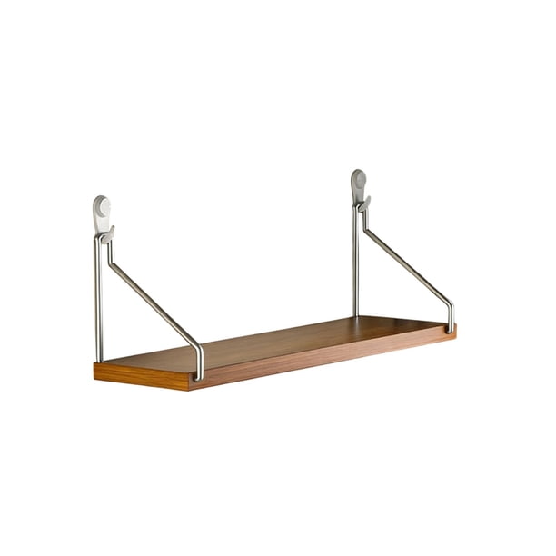 Estante de Pared Adhesivo sin Taladro de Madera 40x15cm, Estante de Almacenamiento Montado Junto a la Cama para Enrutador Y Decoración, Estante Pequeño para Espacios Pequeños