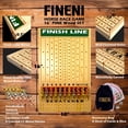 thumbnail image 2 of Juego de carreras de caballos FINENI Horse Race con 11 caballos de metal, 2 of 9
