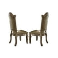 thumbnail image 6 of Bowery Hill Dining Side Chair in Bone PU and Gold Patina (Set of 2), 6 of 6
