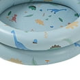 thumbnail image 4 of Inflatable Pool, Retro Style Inflatable Water Play Pool Folded Non Toxic  For Indoor Outdoor, 4 of 7