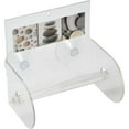 thumbnail image 2 of Evideco  Belle Ile  Toilet Tissue Paper One Roll Holder Suction Mounted, 2 of 6