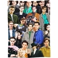 thumbnail image 3 of Blanket Soft and Comfortable Warm Fleece Freddy Carter Throw Blankets Beach Blanket Decoration Gift for Decor Living Room Dormitory Picnic Yoga Sofa Bed Camping Travel All Season, 3 of 6
