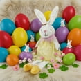 thumbnail image 2 of QTOCIO Easter Simulation Wool Foam Wreath Decoration, 2 of 4