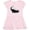 AD-Pink, variant on Inktastic Animals Cute Skunk Girls Toddler Dress