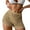 Khaki, variant on Women's Short Elastic High Waisted Summer Beach Crochet Lace Shorts White Comfy Shorts for Women