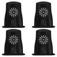 thumbnail image 1 of Phenofice 4Pcs Black Guitar Humidifier Set for Acoustic Instruments Prevent Panel Cracking Durable, 1 of 8